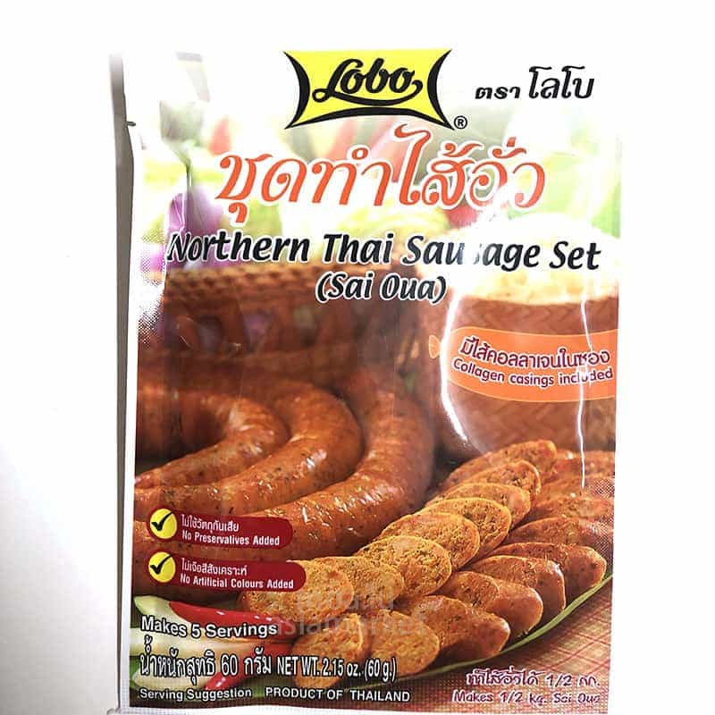 Thai sausage set Sai Oua LOBO 60g